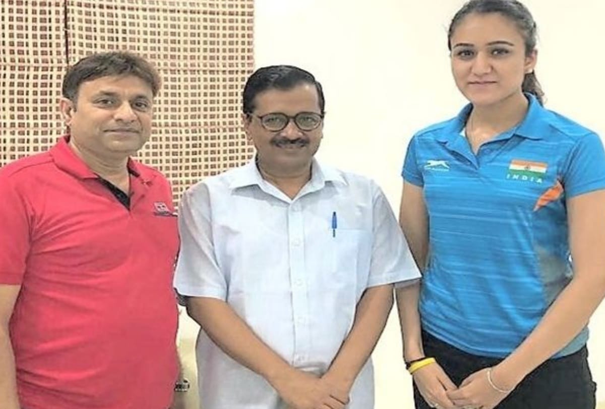 Cm arvind kejriwal meet aisan game 2018 medal winner in delhi