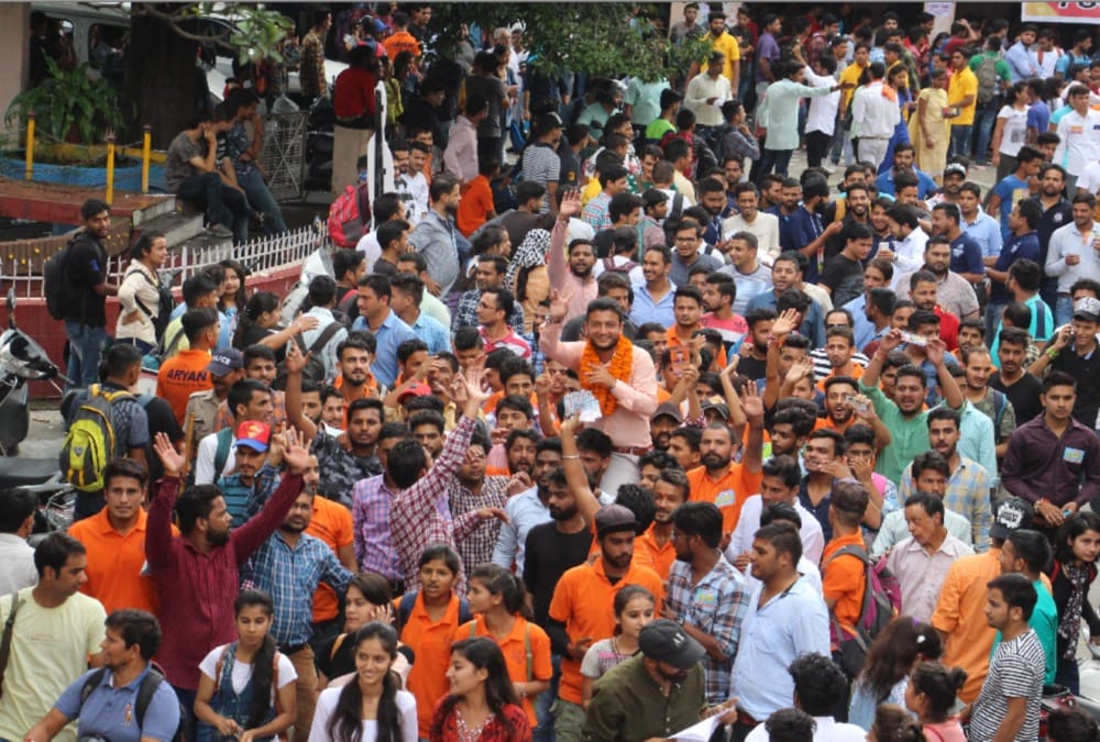 Students union election 2018 nomination Complete in dehradun