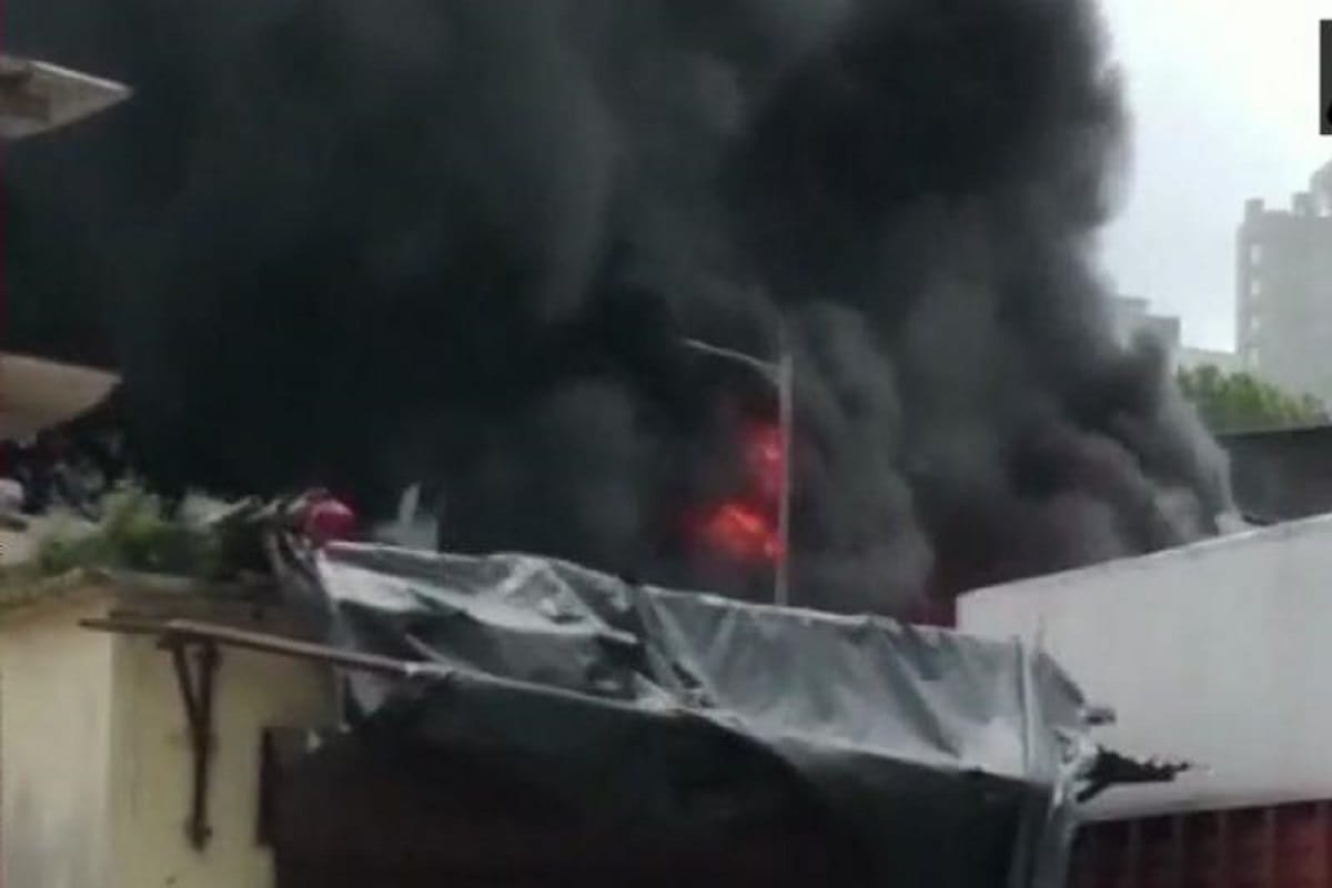 A fire broke out in the industrial area in Mumbai,No casualties