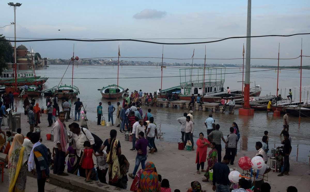 Water level increase in ganga and varauna rivers in varanasi