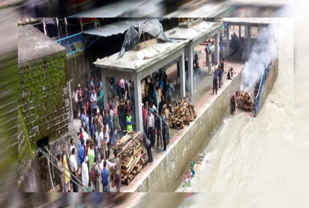 Whole Family Funeral painfull Photos after uttarkashi Accident