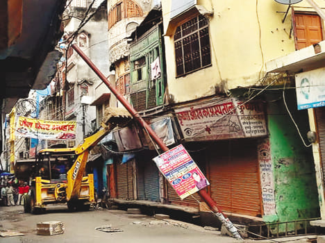 building base tlint some angle in kayamganj