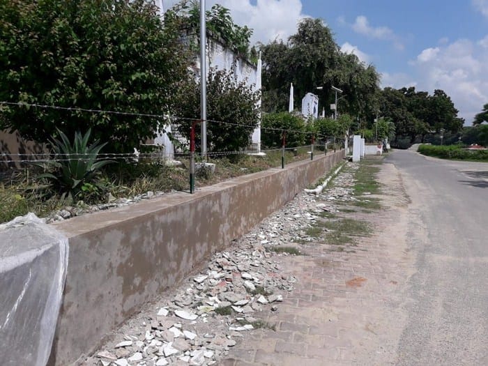 stpped renovation work at maghar