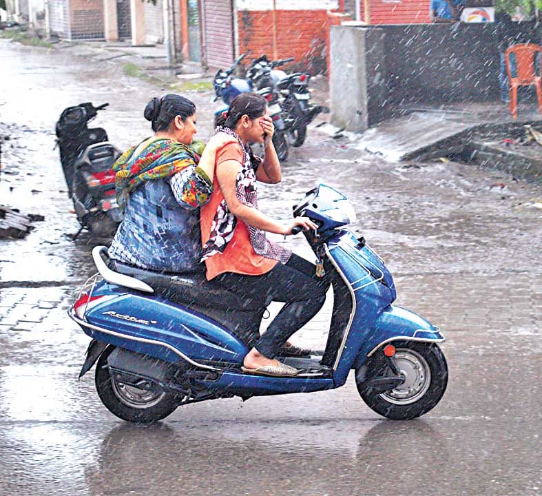 rain creates broblem