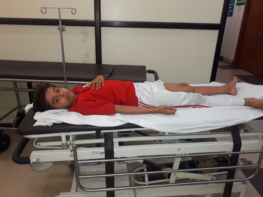 school bus accident in varanasi six students injured