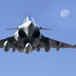 Rafale aircraft shows the feat, People watching