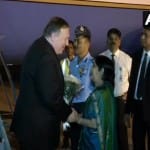 US foreign and defense minister arrived in Delhi for two-plus-two talks between Indo-US
