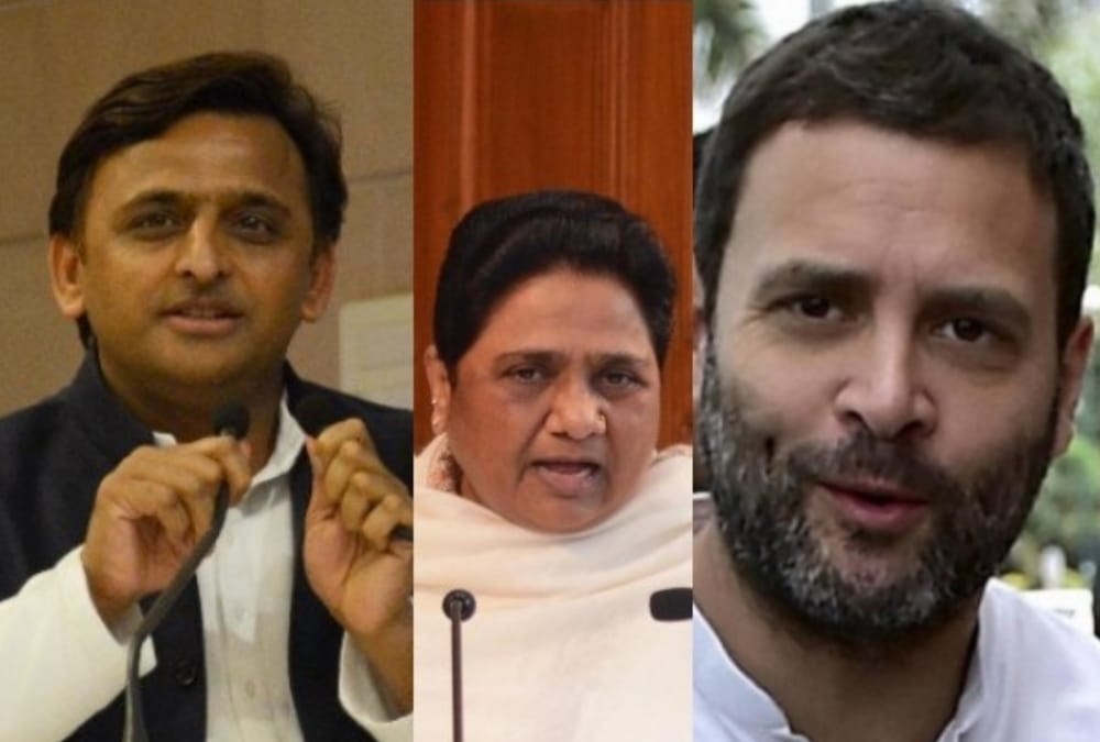 congress to be excluded from alliance in uttar pradesh.