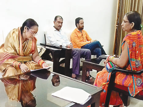 Action report filed by women in police stations on domestic violence