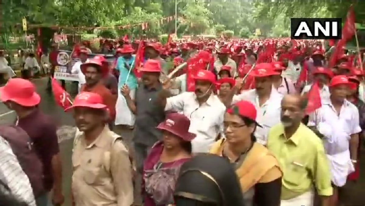 Today delhi traffic Can be affected due to cpm farmer rally