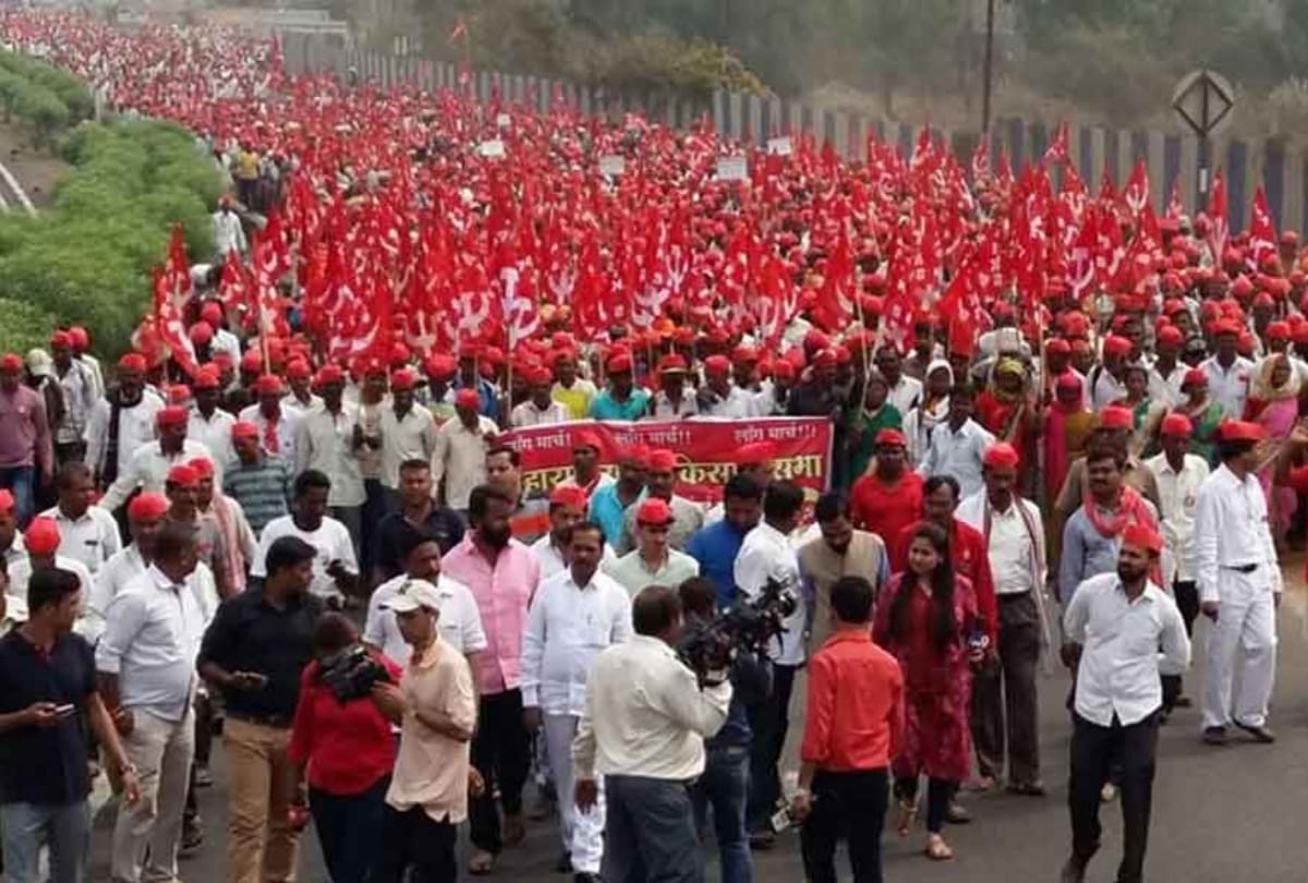 Maharashtra farmers join National Conference of BJP Kisan Morcha in Gorakhpur