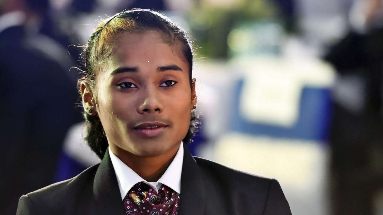 Hima Das sprints from track to classroom in 12th board exam season 