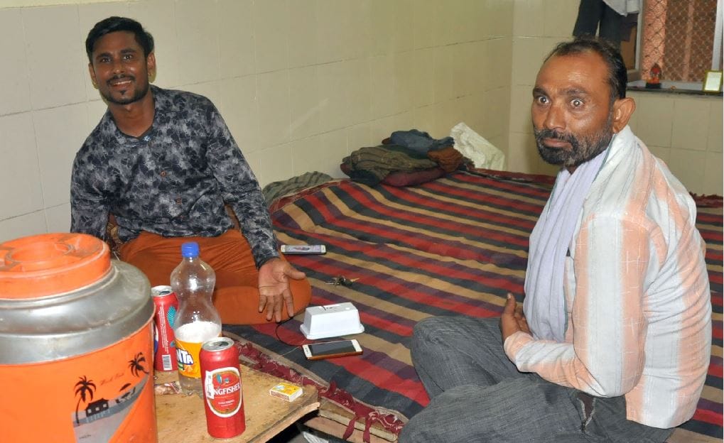 The liquor party at Agra's district hospital