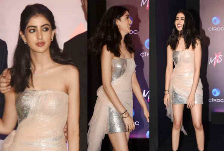 amitabh bachchan granddaughter navya naveli dress very expensive