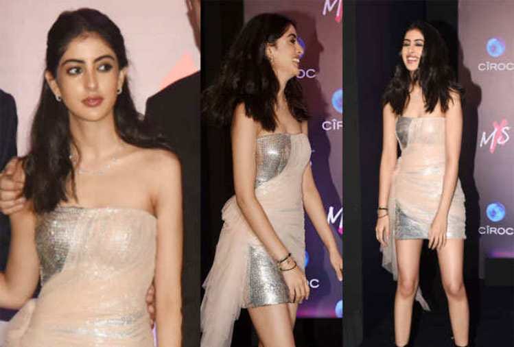 amitabh bachchan granddaughter navya naveli dress very expensive