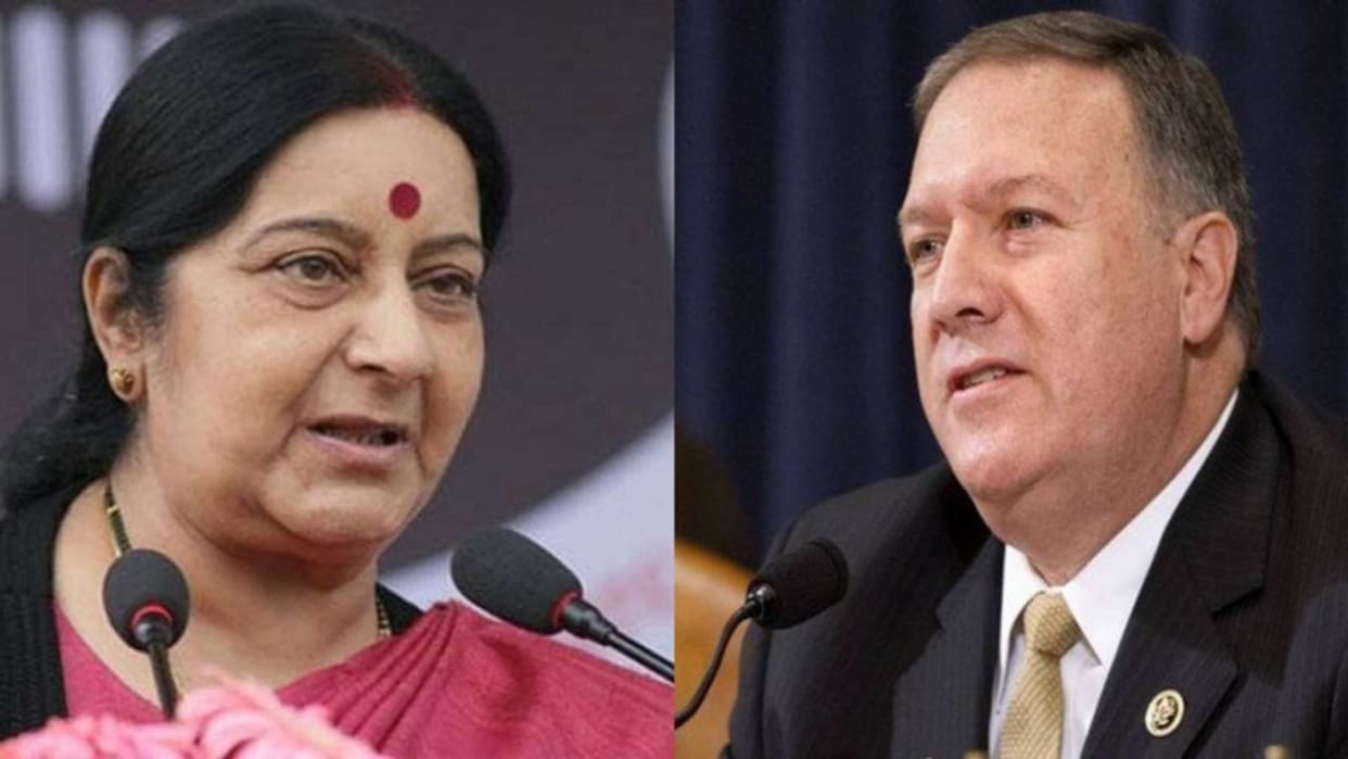 Indian buying oil from Iran and missile from Russia, not primary focus on 2+2 dailogue said Pompeo