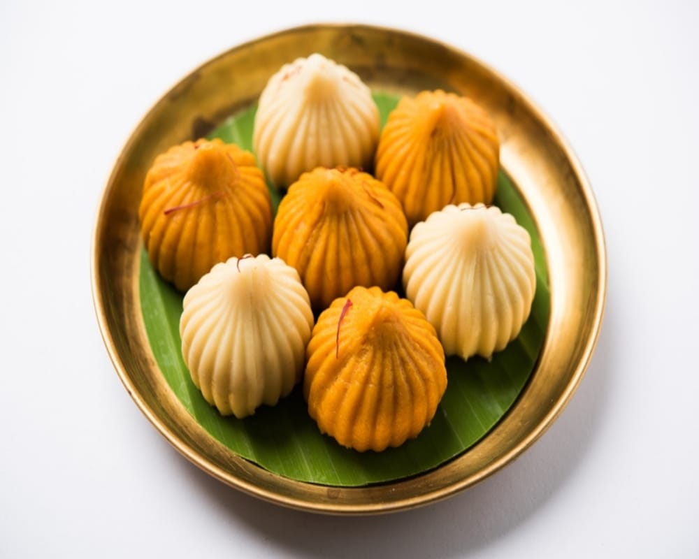how to make modak stuffed  with sesame seeds