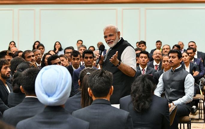 PHOTOS: PM Modi meets Asian Games medal winners, congratulates them for top performances