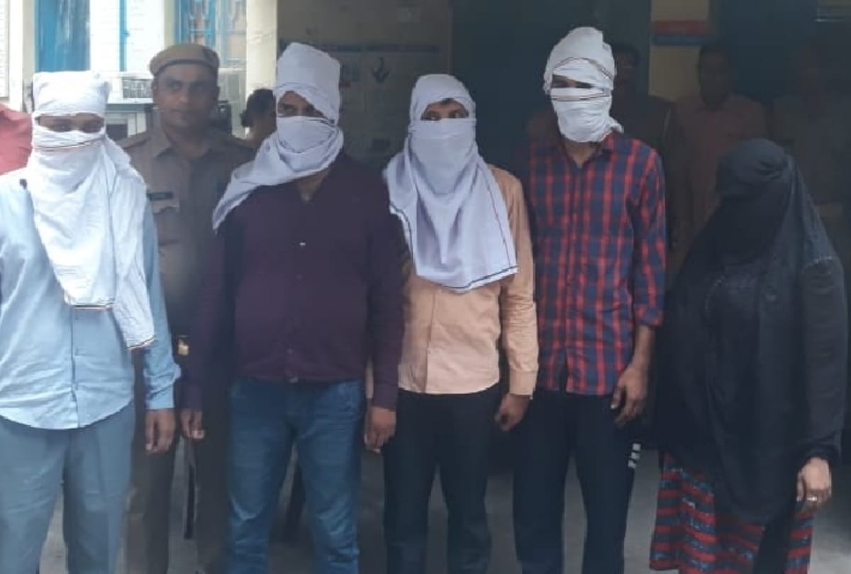 prostitution case minor and three young women rescued in Guest house at noida