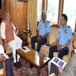राज्यपाल सत्यपाल मलिक ने जम्मू कश्मीर एयरफोर्स फ्रंटियर की गतिविधियों की समीक्षा की...