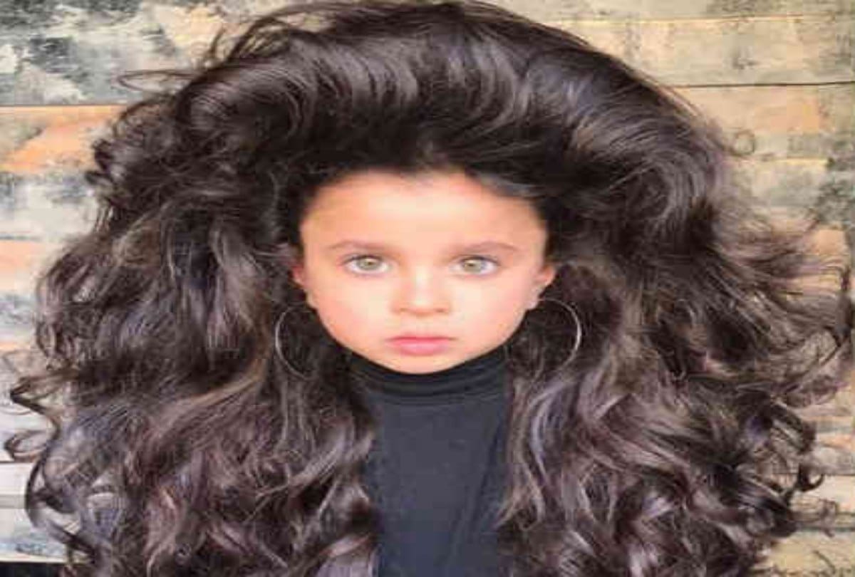 Five years old israeli girl becomes famous just because of her beautifull Hair