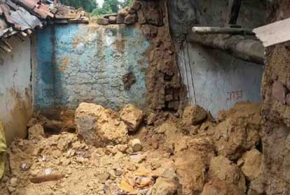 four people died due to house collapse in hardoi
