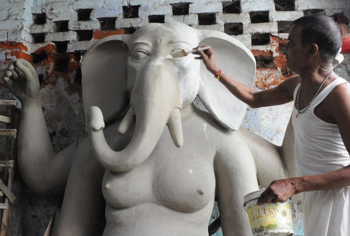 celebration for ganesh chaturthi in lucknow