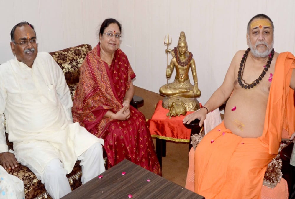Governor Baby rani maurya visited the Haridwar with family