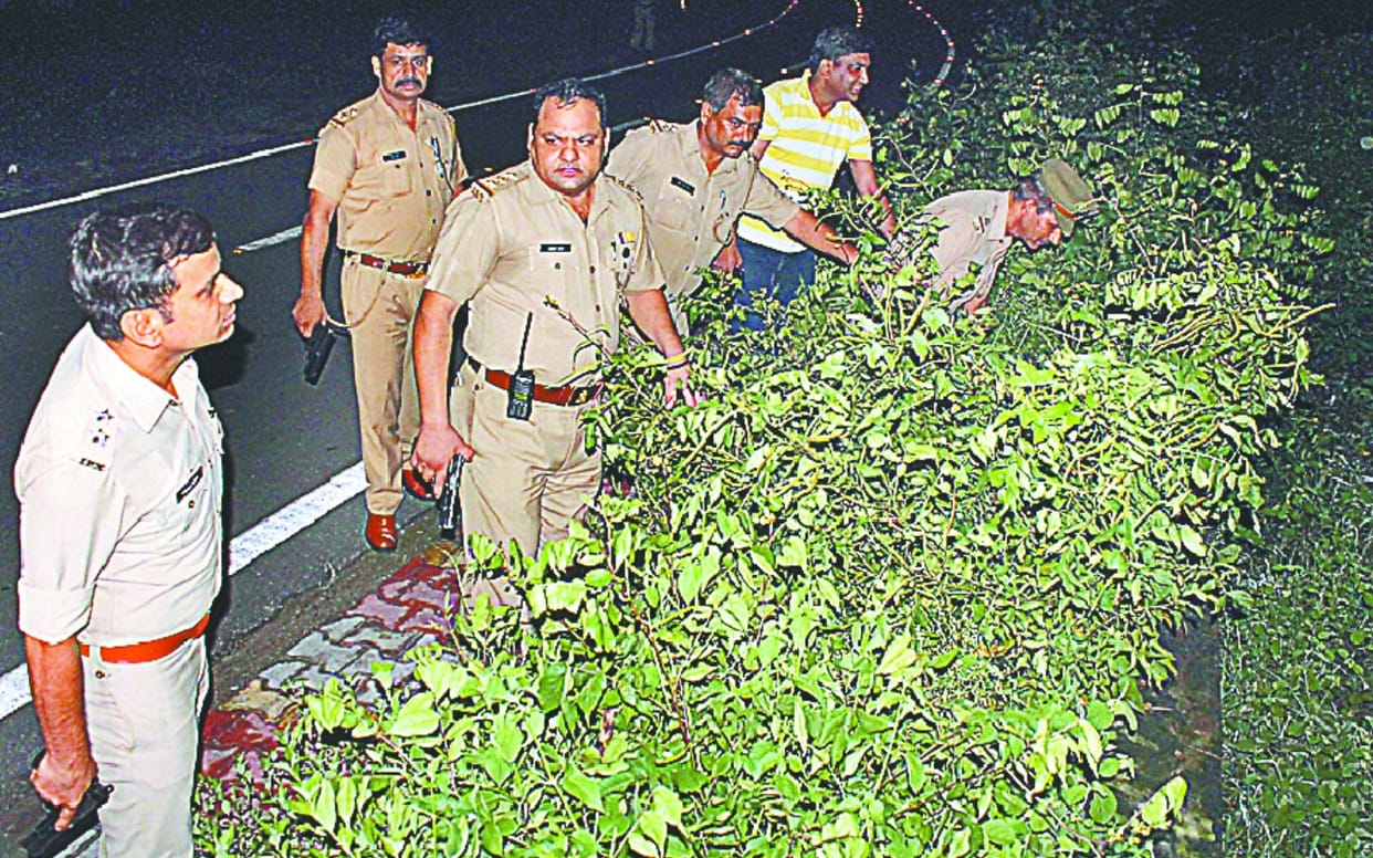 Pics: Special 26 gang Decoits encounter with Meerut police