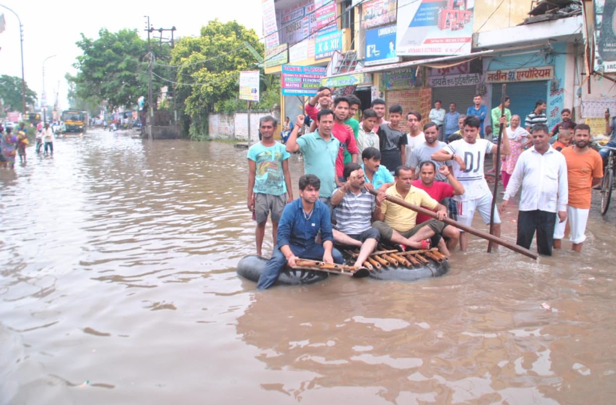this place of meerut becomes like venice of itly pictures will tell you everything