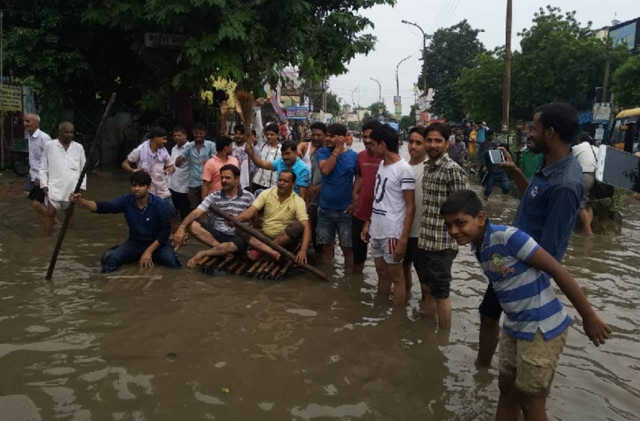 this place of meerut becomes like venice of itly pictures will tell you everything