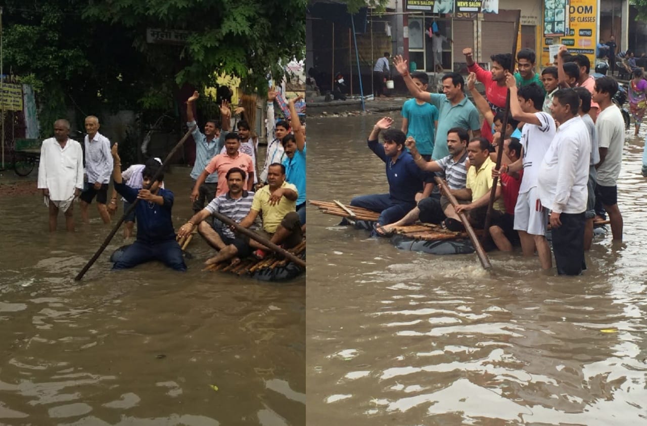 this place of meerut becomes like venice of itly pictures will tell you everything