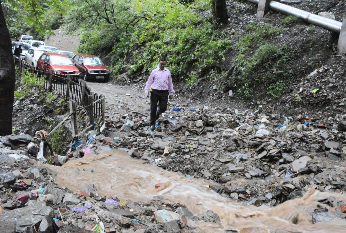 Himachal weather report rainfall and snowfall in shimla and manali