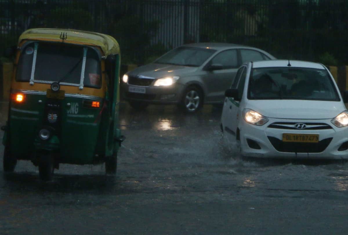 Orange alert in delhi for Heavy Rain today
