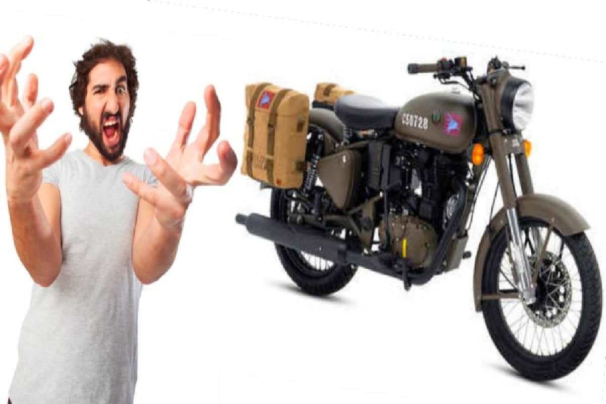 royal enfield bikes is found in garbage,know the reasons
