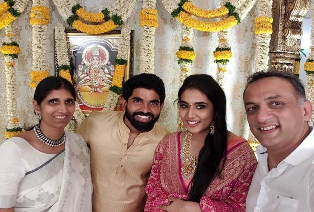 baahubali director son karthikeya engaged to pooja prasad