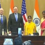 Indo-US stamped on the ComCasa agreement 
