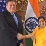सुषमा स्वराज-माइक पॉम्पियो