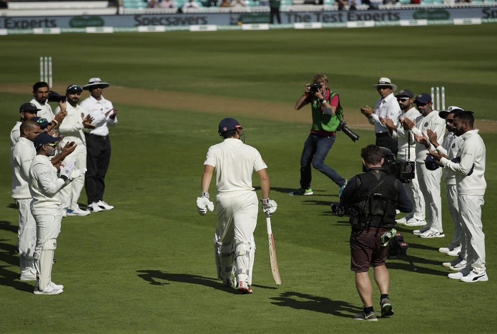 Alastair Cook hits fairytale century in final Test innings, makes several records