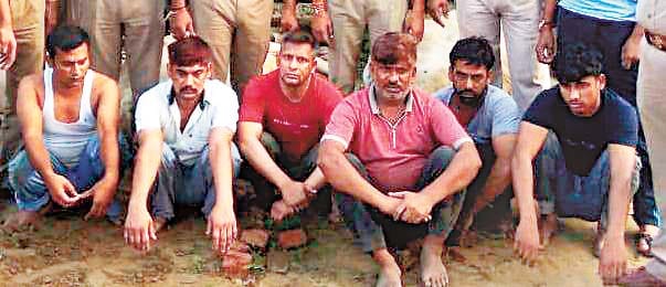 in slaughtering the cow six arrested