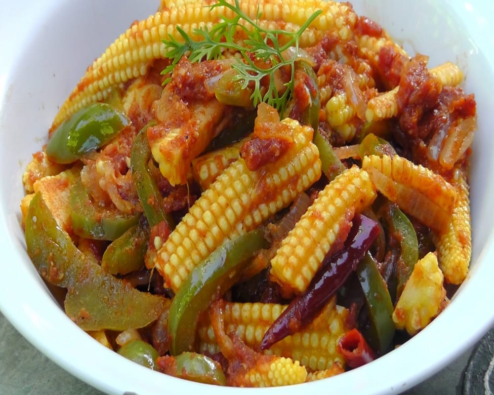 Recipe of baby corn spicy