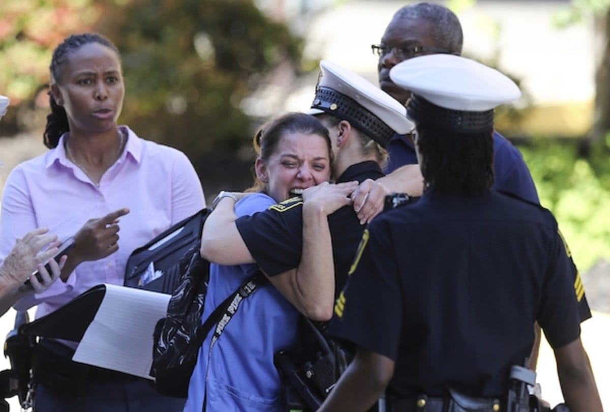 A gunman killed three people including an indian at cincinnati bank america