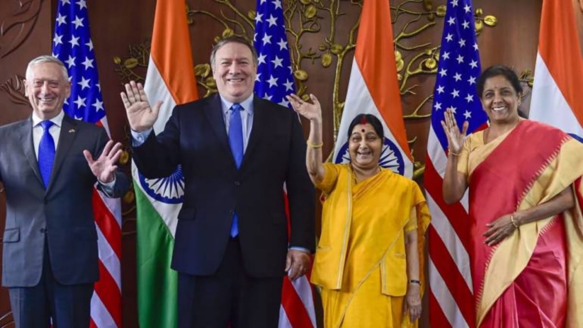 signature on comcasa, historic step for India-America relations: USISPF