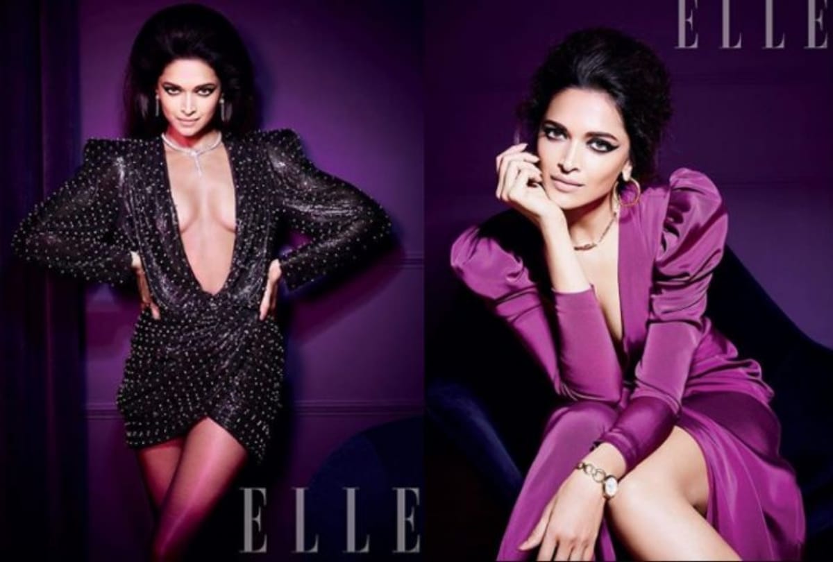 Deepika Padukone heartracing looks for Elle Magazine