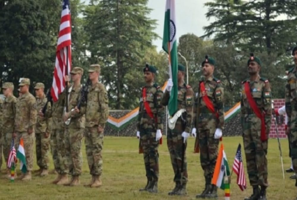 Indo US forces will do joint military exercises in Uttarakhand from 16 to 29 september 2018