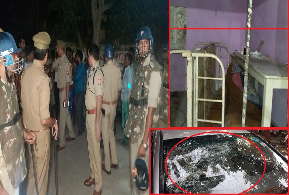 Stone at religious site in UP, and try to fire, Force deployed