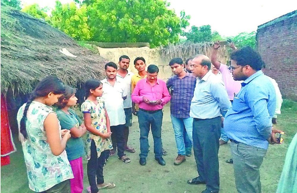 hungry girl left her home in mainpuri