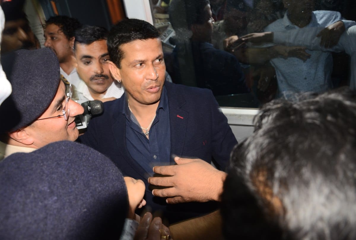 congress leader neeraj bharti Inquired for three hours in Abusive remark case