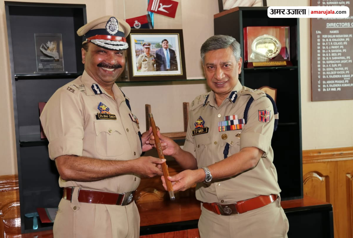 jammu kashmir new dgp dilbag singh takes charge said finishing terrorism is his first priority