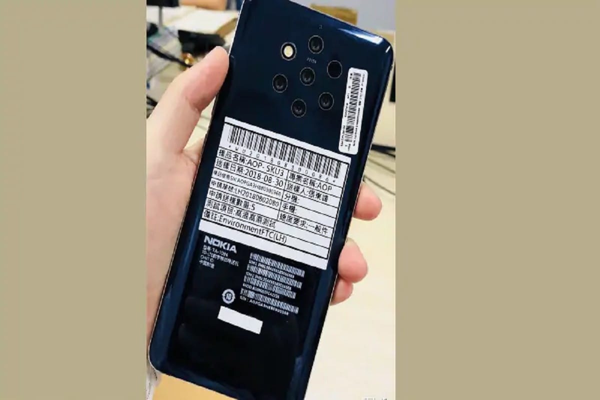 Nokia 9 hands on Image Leak Tips 5 Rear Cameras
